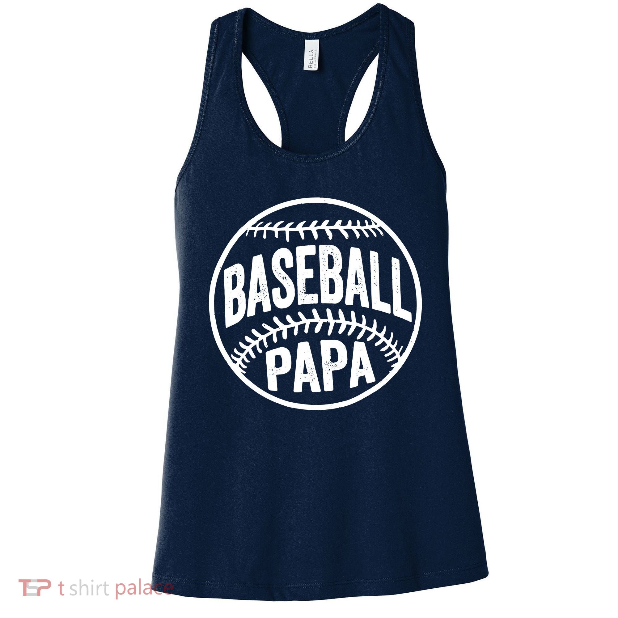 Baseball Papa Women's Tank Top