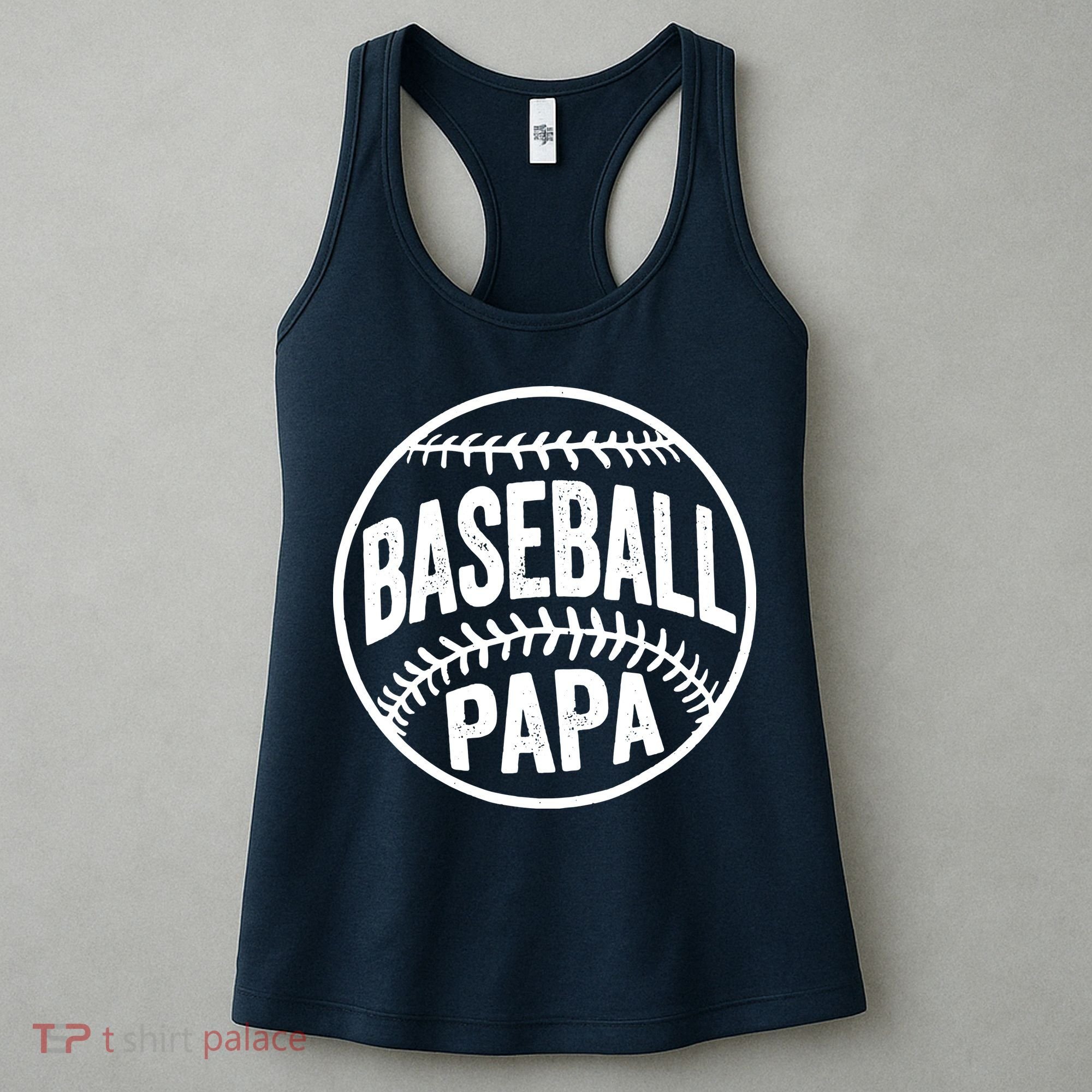 Baseball Papa Women's Tank Top