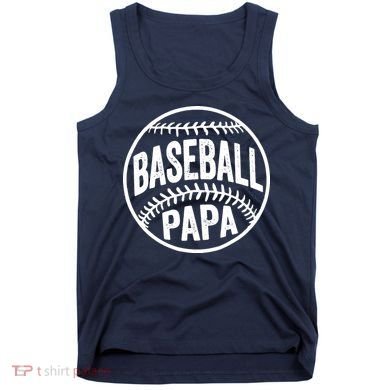 Baseball Papa Tank Top