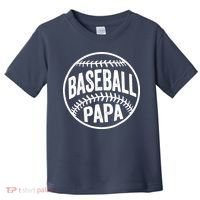 Baseball Papa Toddler T-Shirt thumb 0