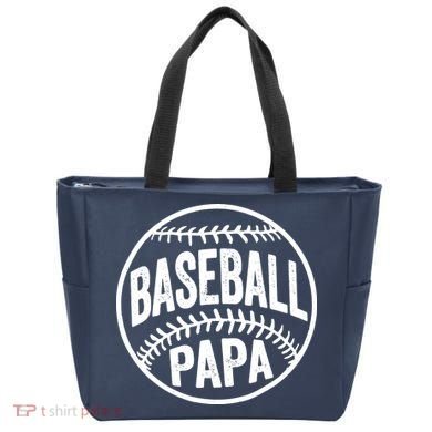 Baseball Papa Tote Bag