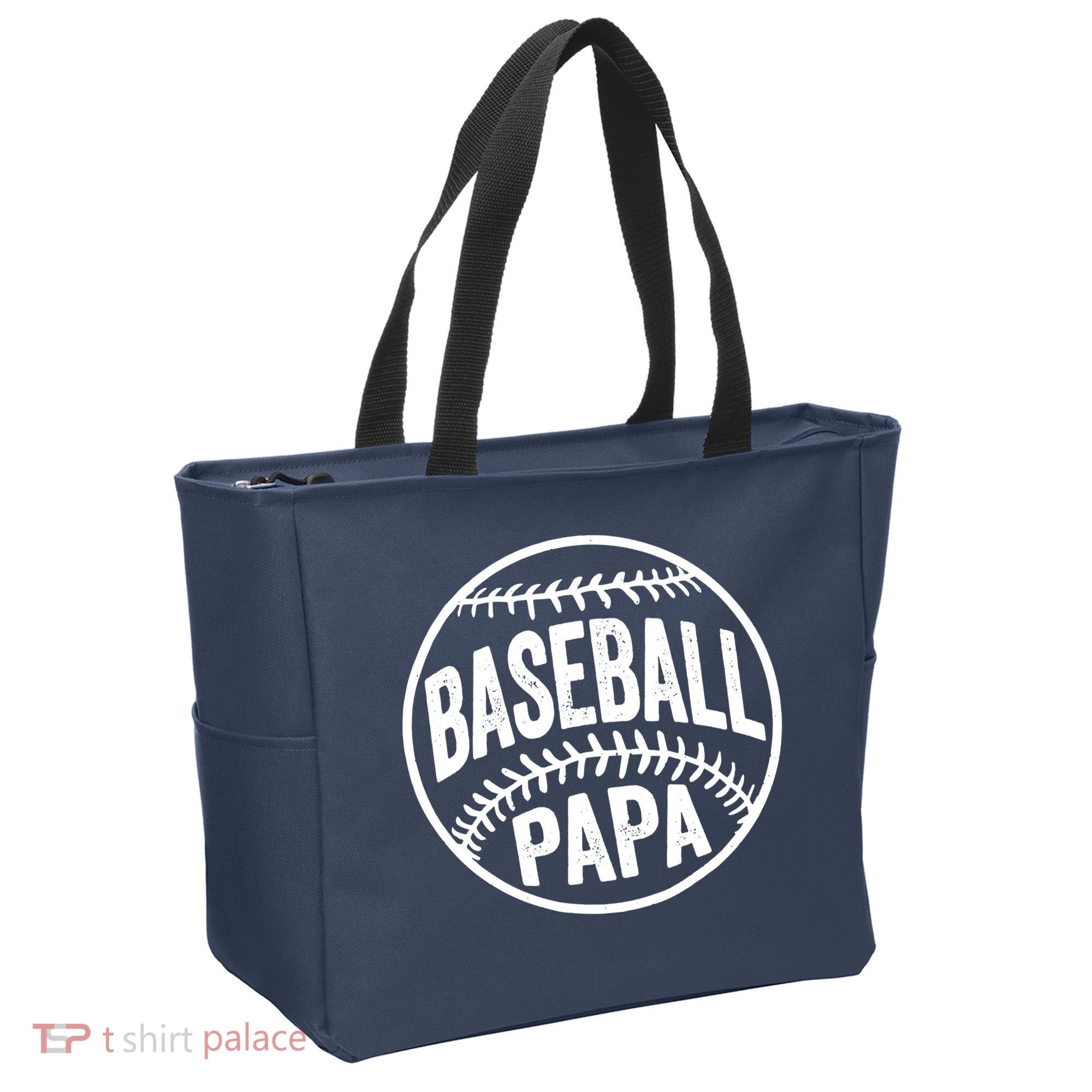 Baseball Papa Tote Bag