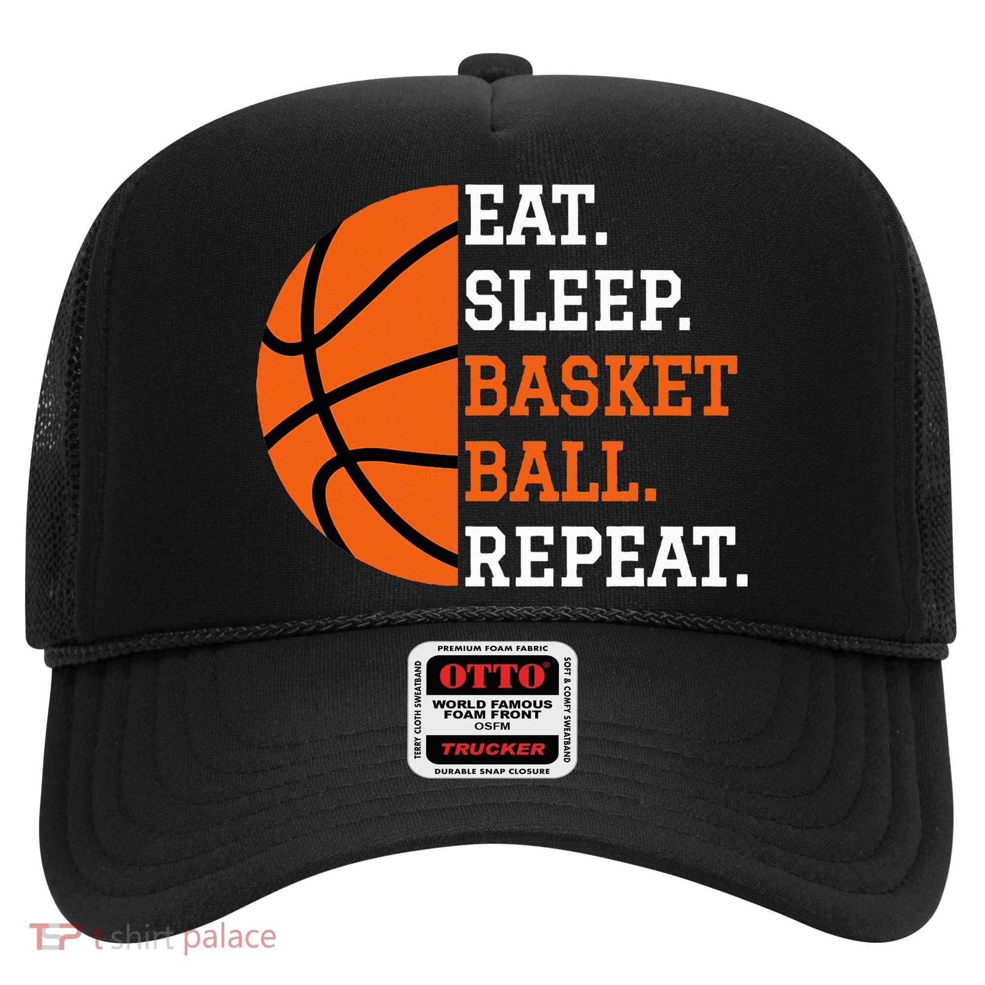 Basketball Player Boy Eat Sleep Basketball Repeat Hat