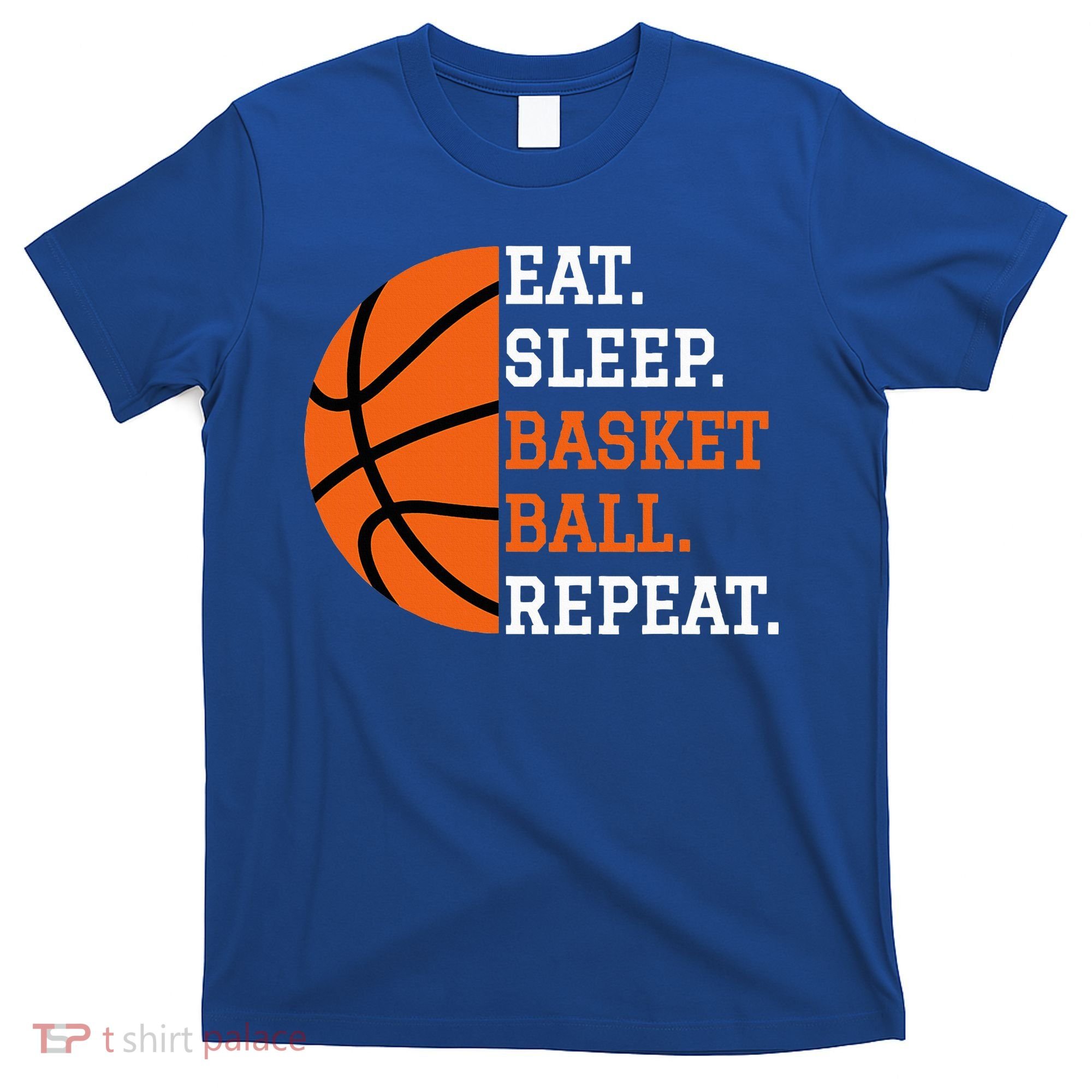 Basketball Player Boy Eat Sleep Basketball Repeat T-Shirt