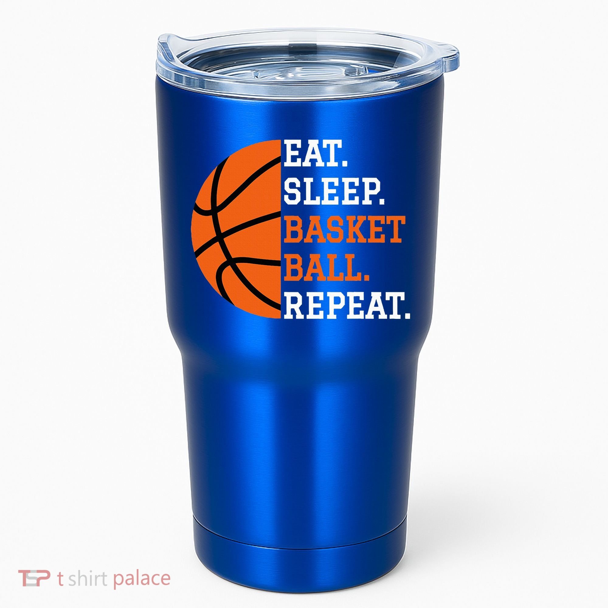 Basketball Player Boy Eat Sleep Basketball Repeat Tumbler