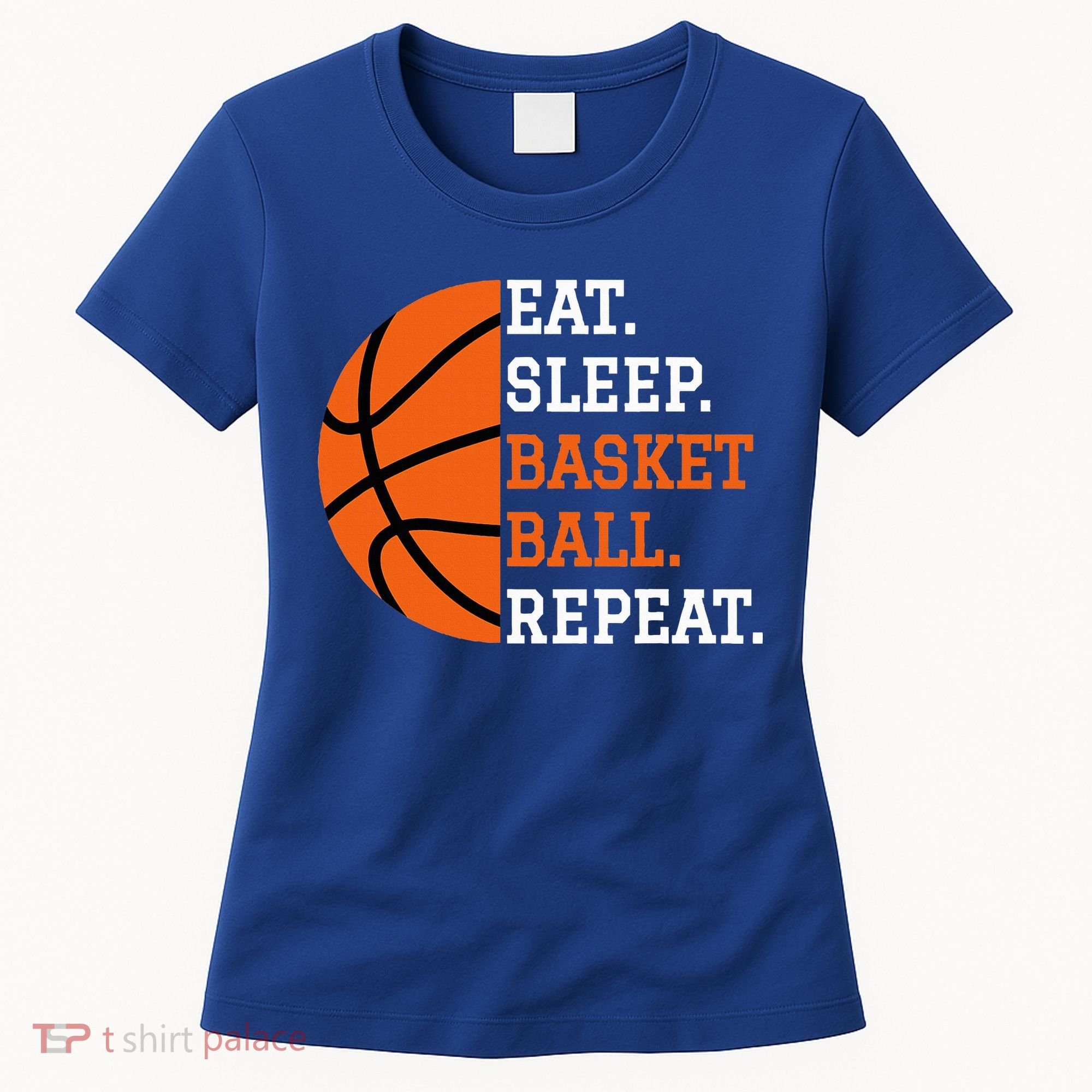 Basketball Player Boy Eat Sleep Basketball Repeat Women's T-Shirt