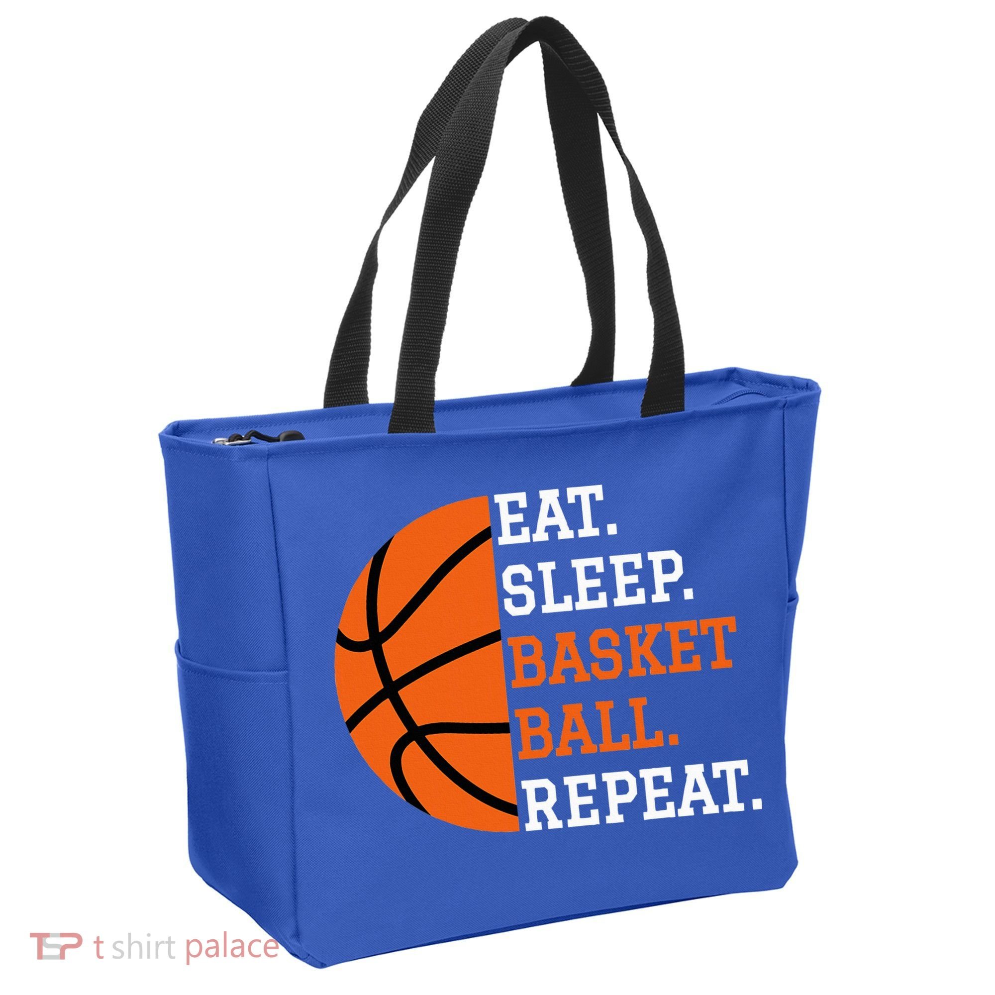 Basketball Player Boy Eat Sleep Basketball Repeat Tote Bag
