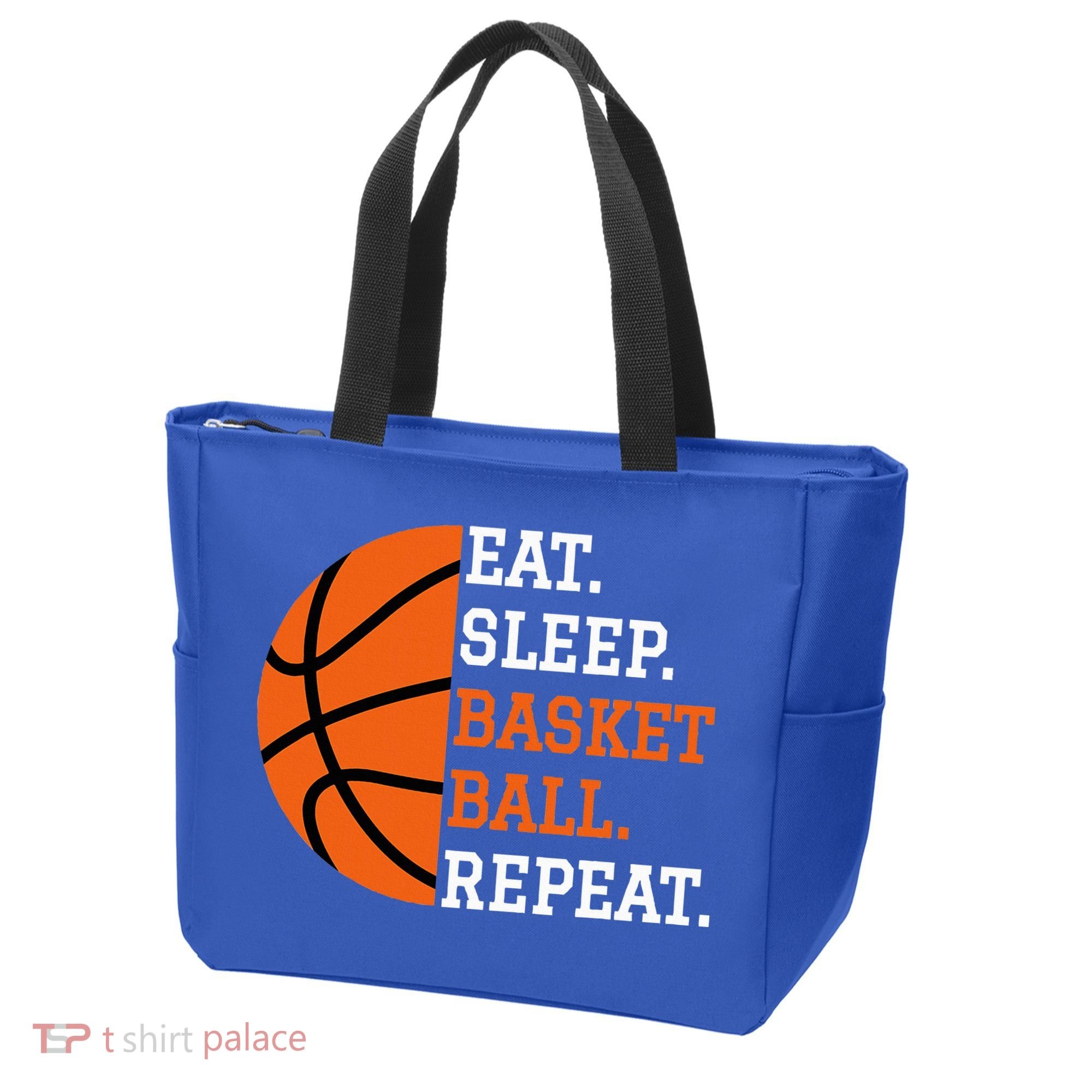 Basketball Player Boy Eat Sleep Basketball Repeat Tote Bag