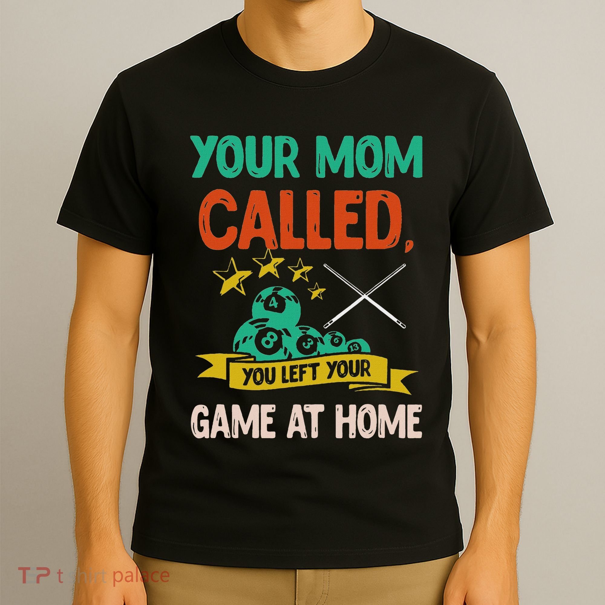 Billiard Player Billard 8 Ball Pool T-Shirt