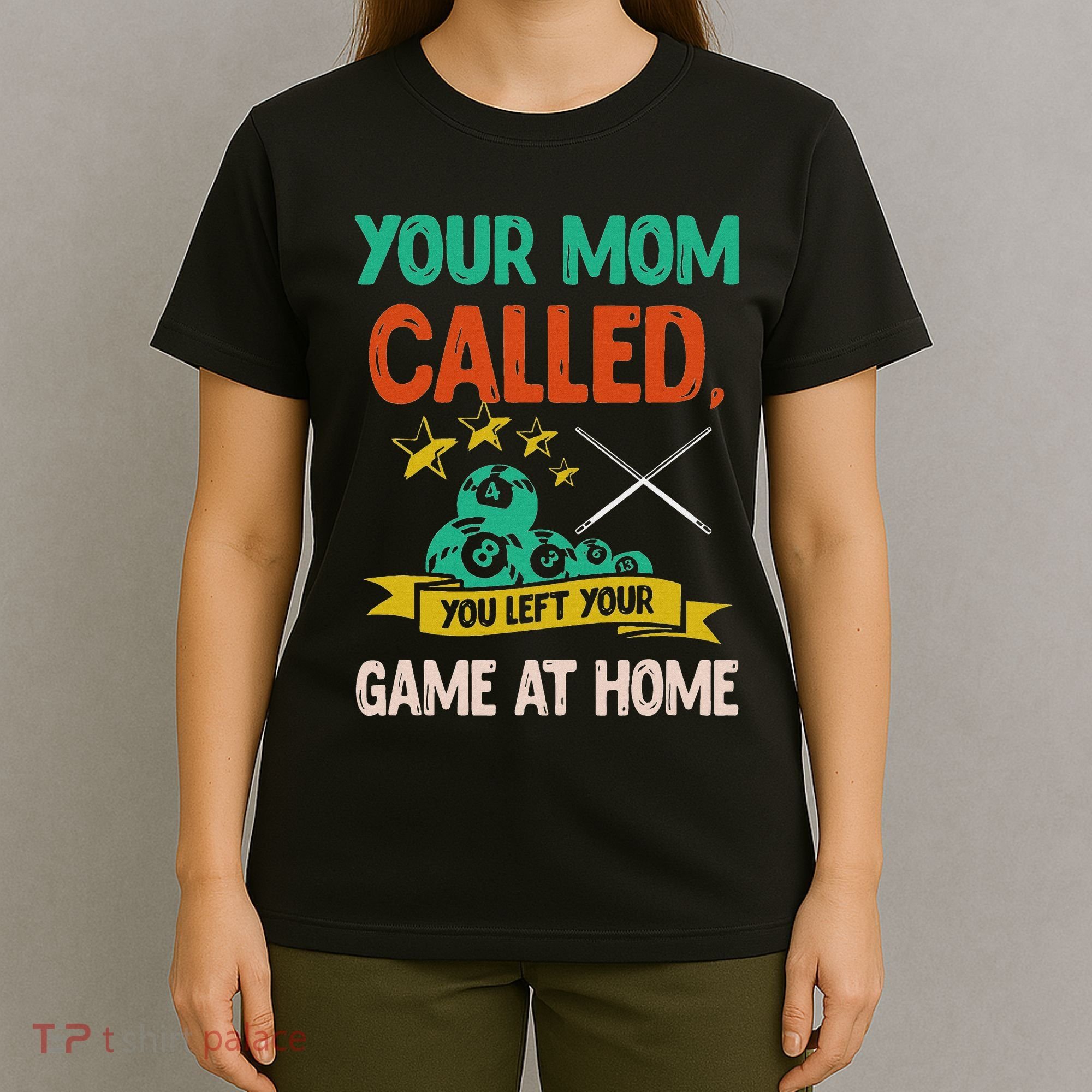 Billiard Player Billard 8 Ball Pool T-Shirt