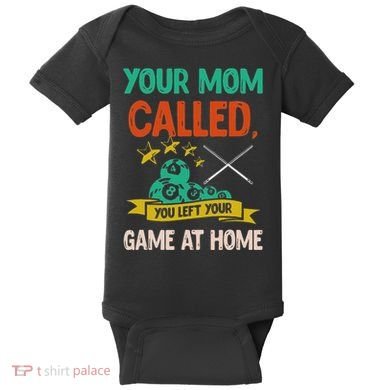 Billiard Player Billard 8 Ball Pool Baby Bodysuit