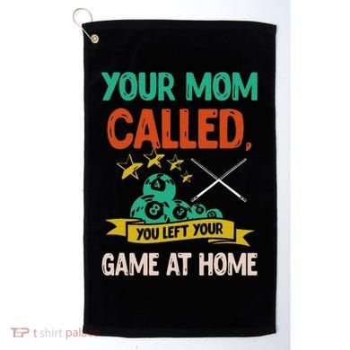 Billiard Player Billard 8 Ball Pool Golf Towel
