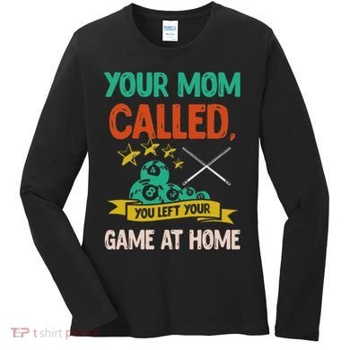 Billiard Player Billard 8 Ball Pool Women's Long Sleeve Shirt