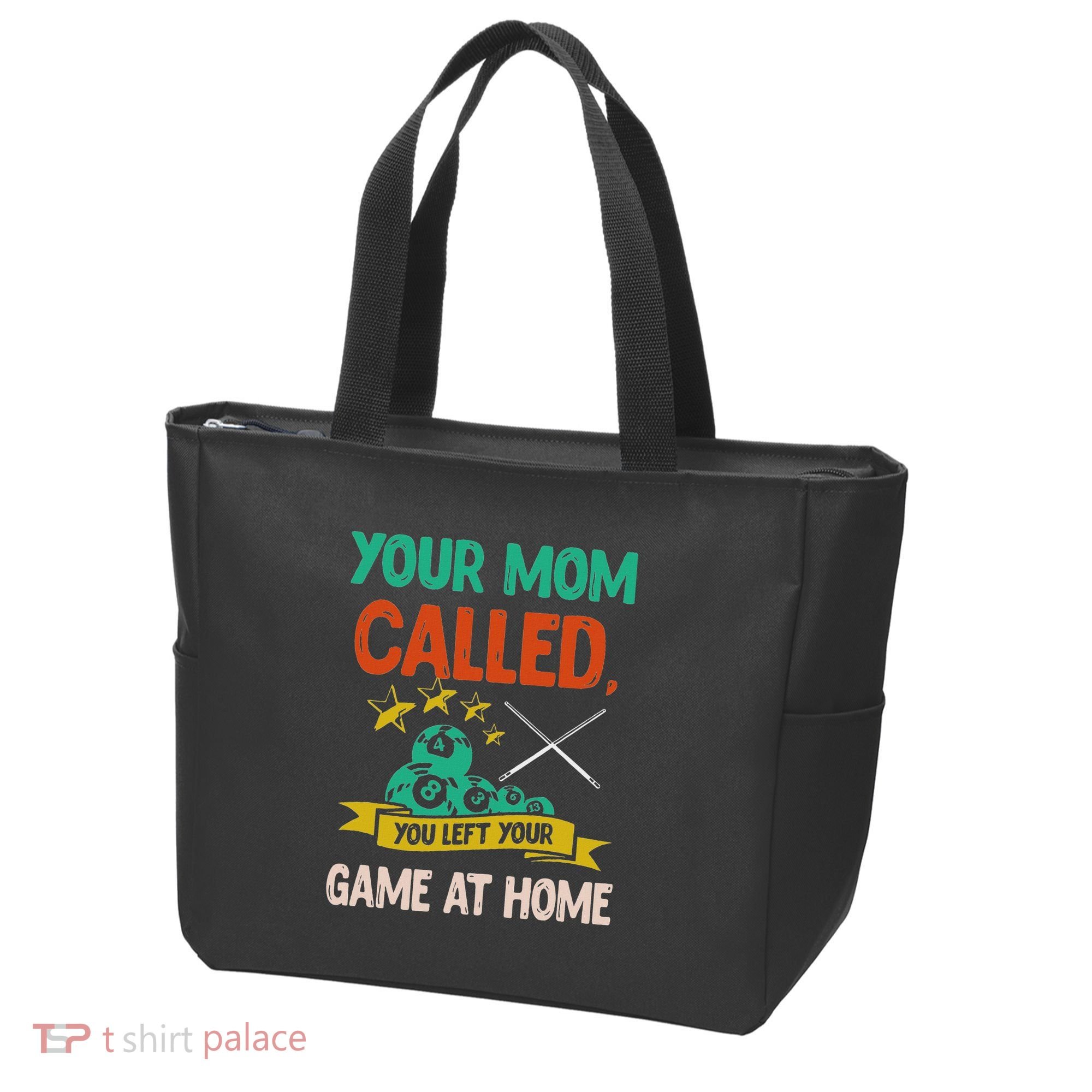 Billiard Player Billard 8 Ball Pool Tote Bag