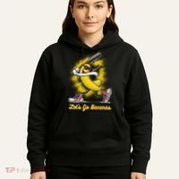 Banana Playing Baseball Fruit Love Hoodie thumb 5