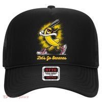 Banana Playing Baseball Fruit Love Hat thumb 0