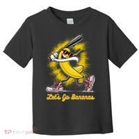 Banana Playing Baseball Fruit Love Toddler T-Shirt thumb 0