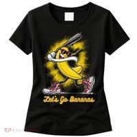 Banana Playing Baseball Fruit Love Women's T-Shirt thumb 0