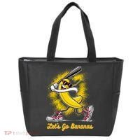 Banana Playing Baseball Fruit Love Tote Bag thumb 0