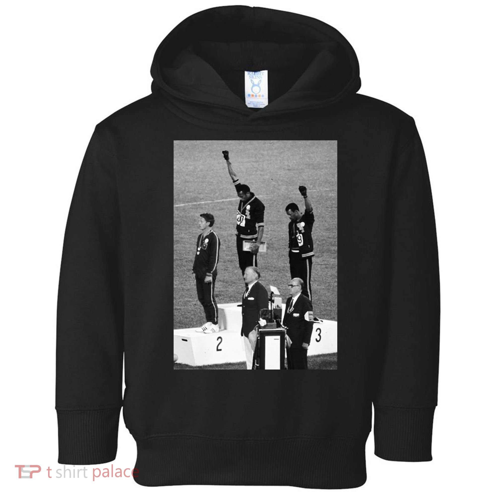 Black Power Black Fist 1968 Olympics Toddler Hoodie