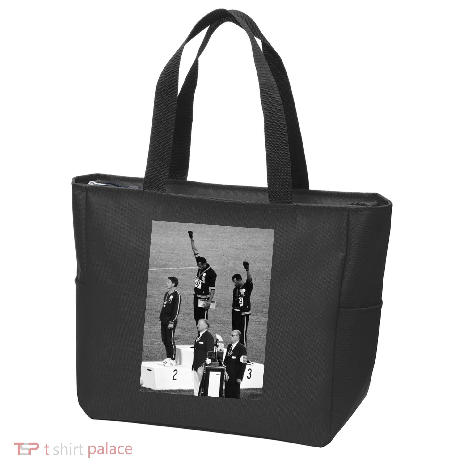 Black Power Black Fist 1968 Olympics Tote Bag