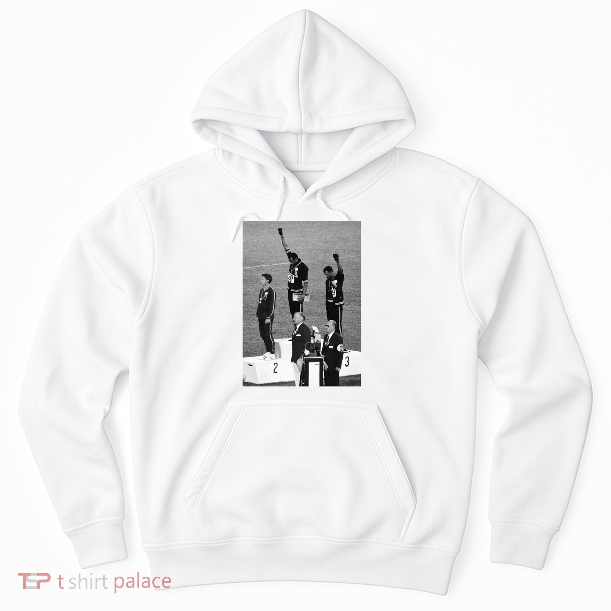 Black Power Black Fist 1968 Olympics Hoodie