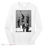 Black Power Black Fist 1968 Olympics Long Sleeve Shirt thumb 0