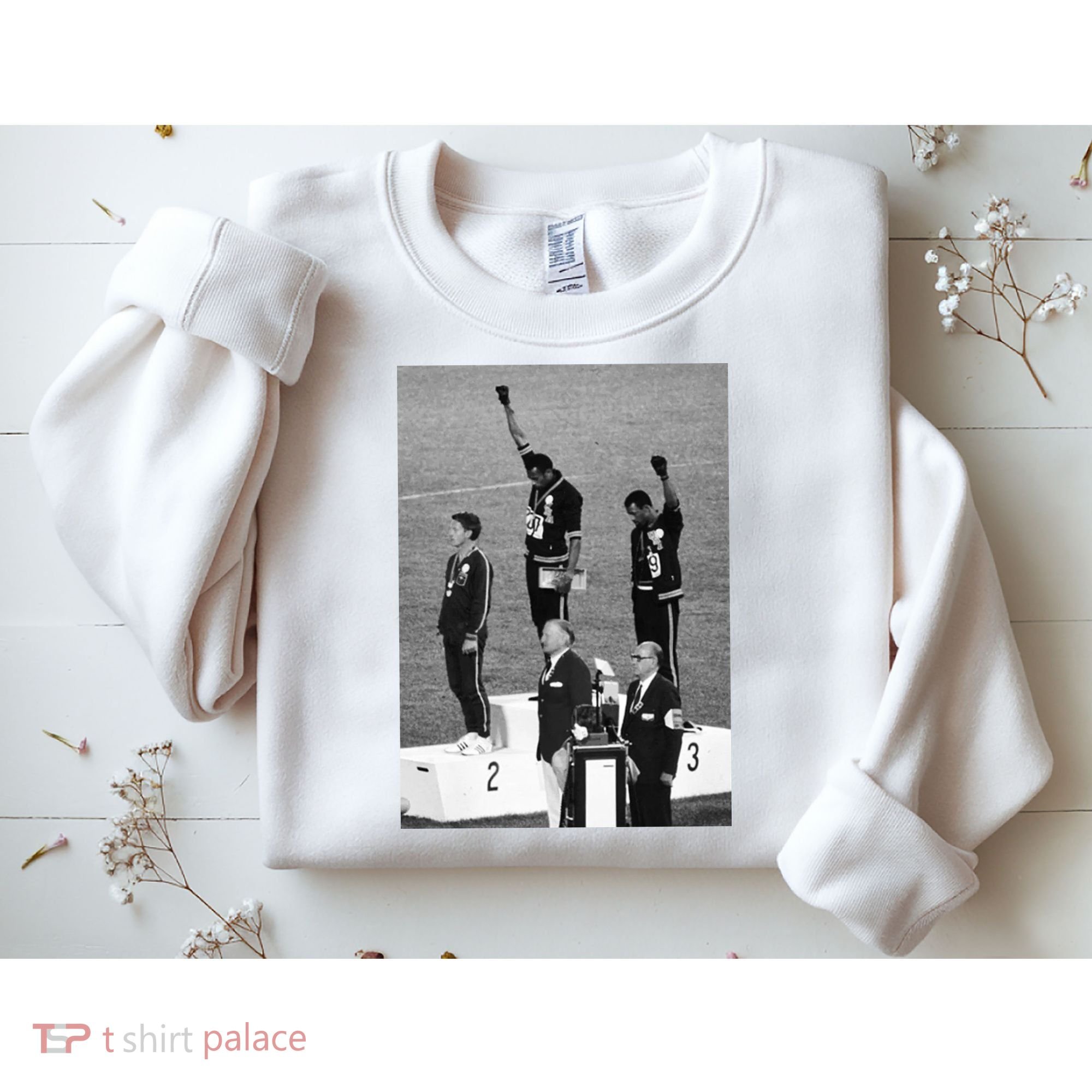 Black Power Black Fist 1968 Olympics Sweatshirt