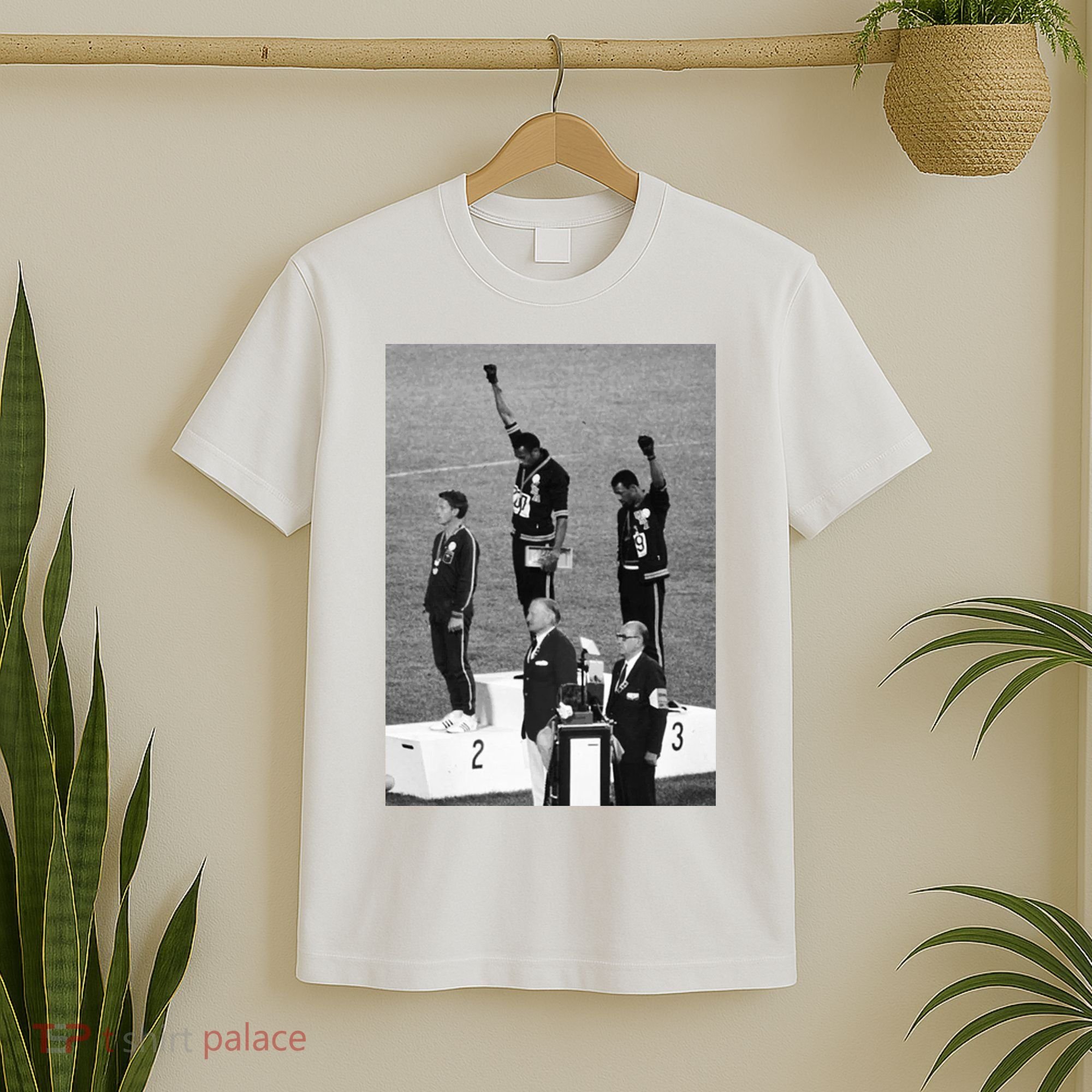 Black Power Black Fist 1968 Olympics T-Shirt