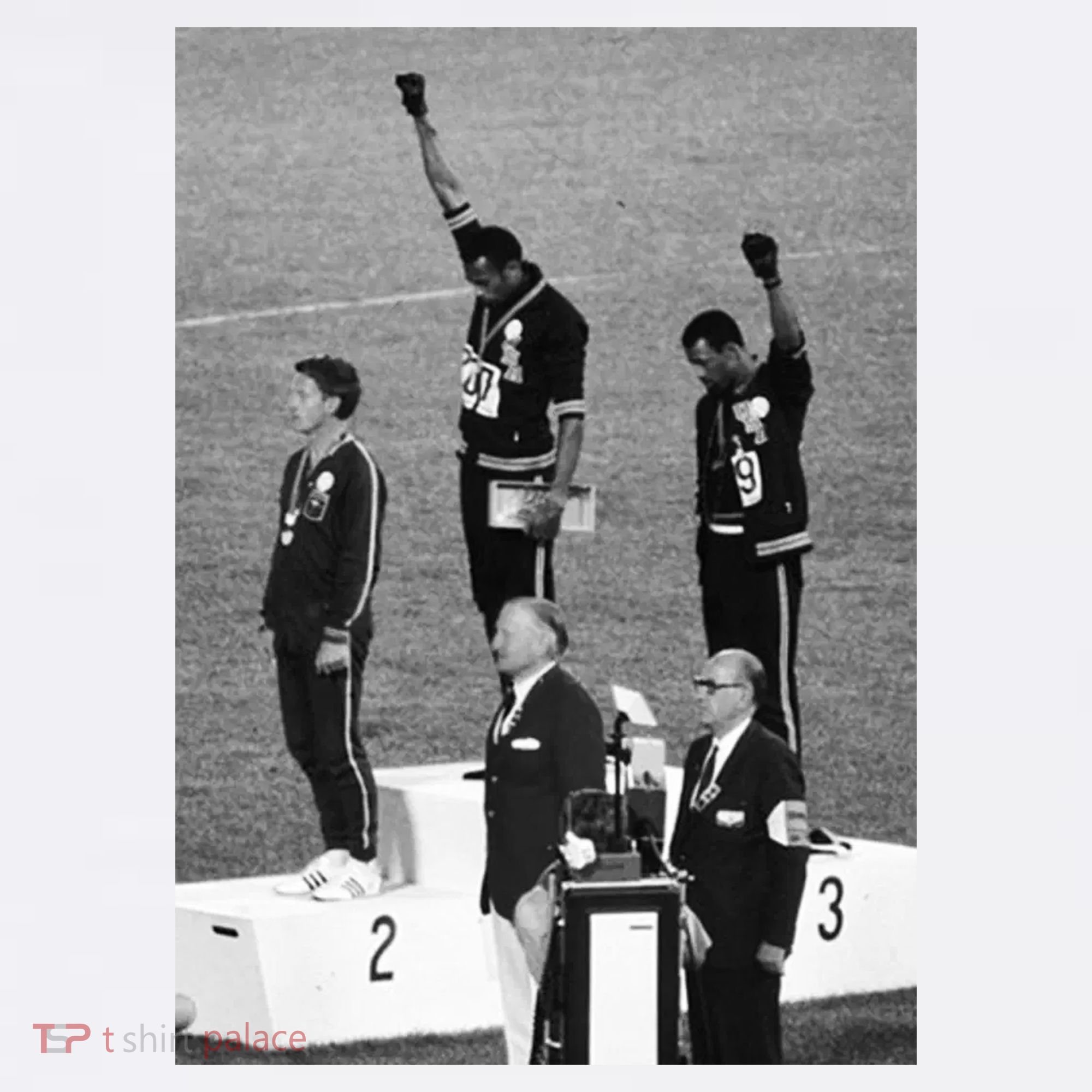 Black Power Black Fist 1968 Olympics T-Shirt