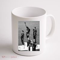 Black Power Black Fist 1968 Olympics Coffee Mug thumb 1