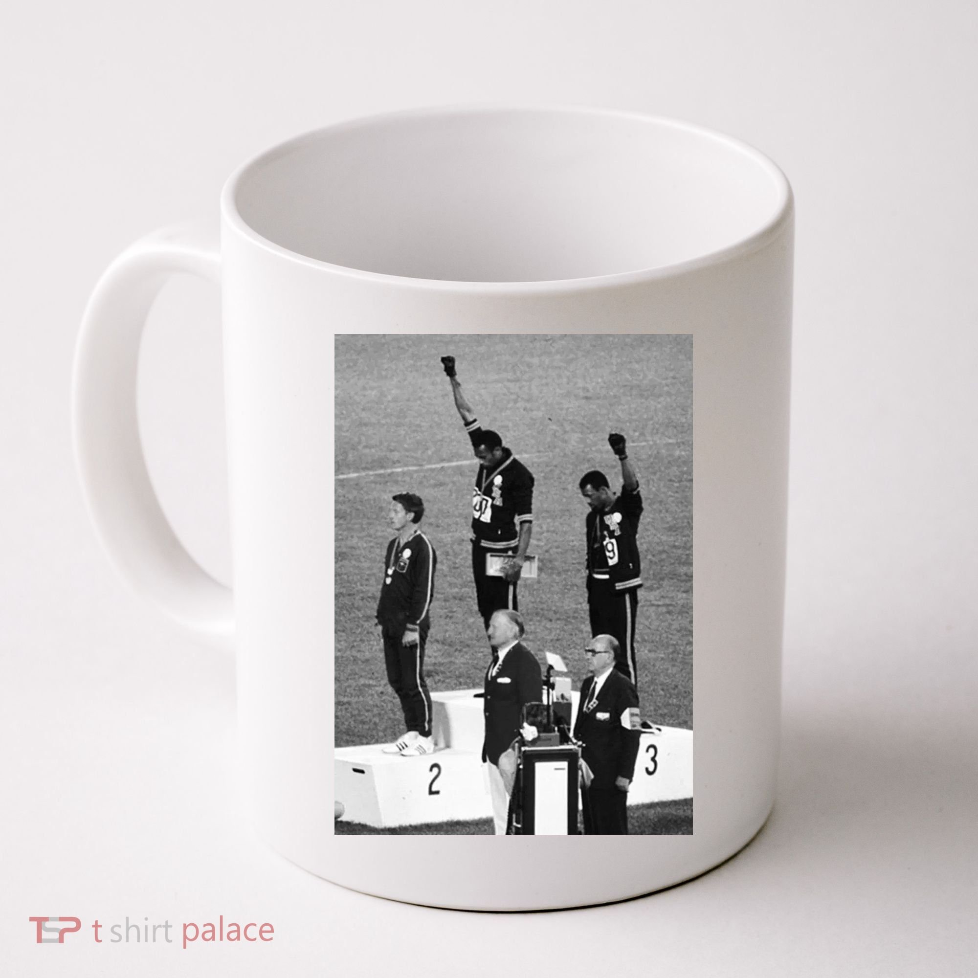 Black Power Black Fist 1968 Olympics Coffee Mug