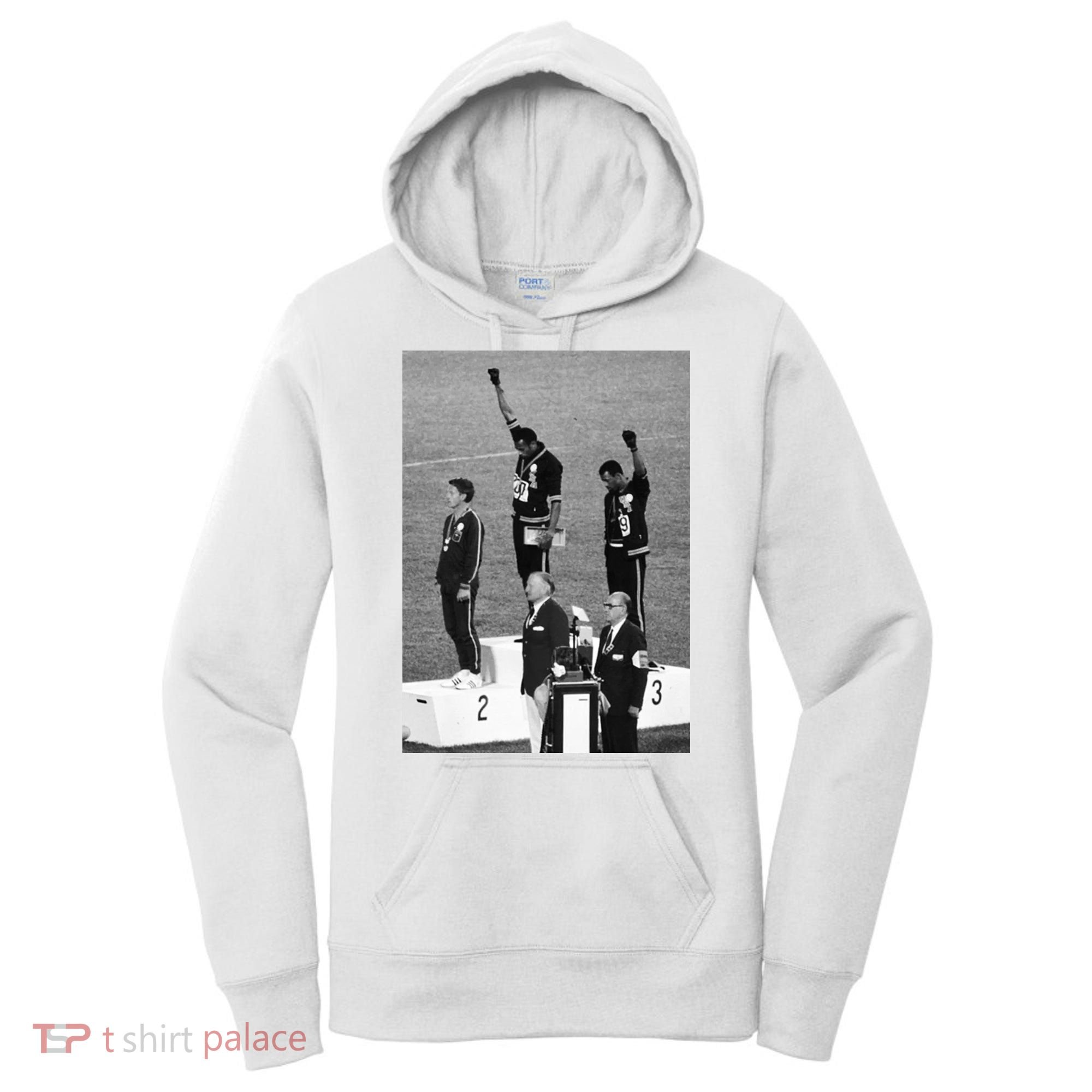 Black Power Black Fist 1968 Olympics Women's Hoodie