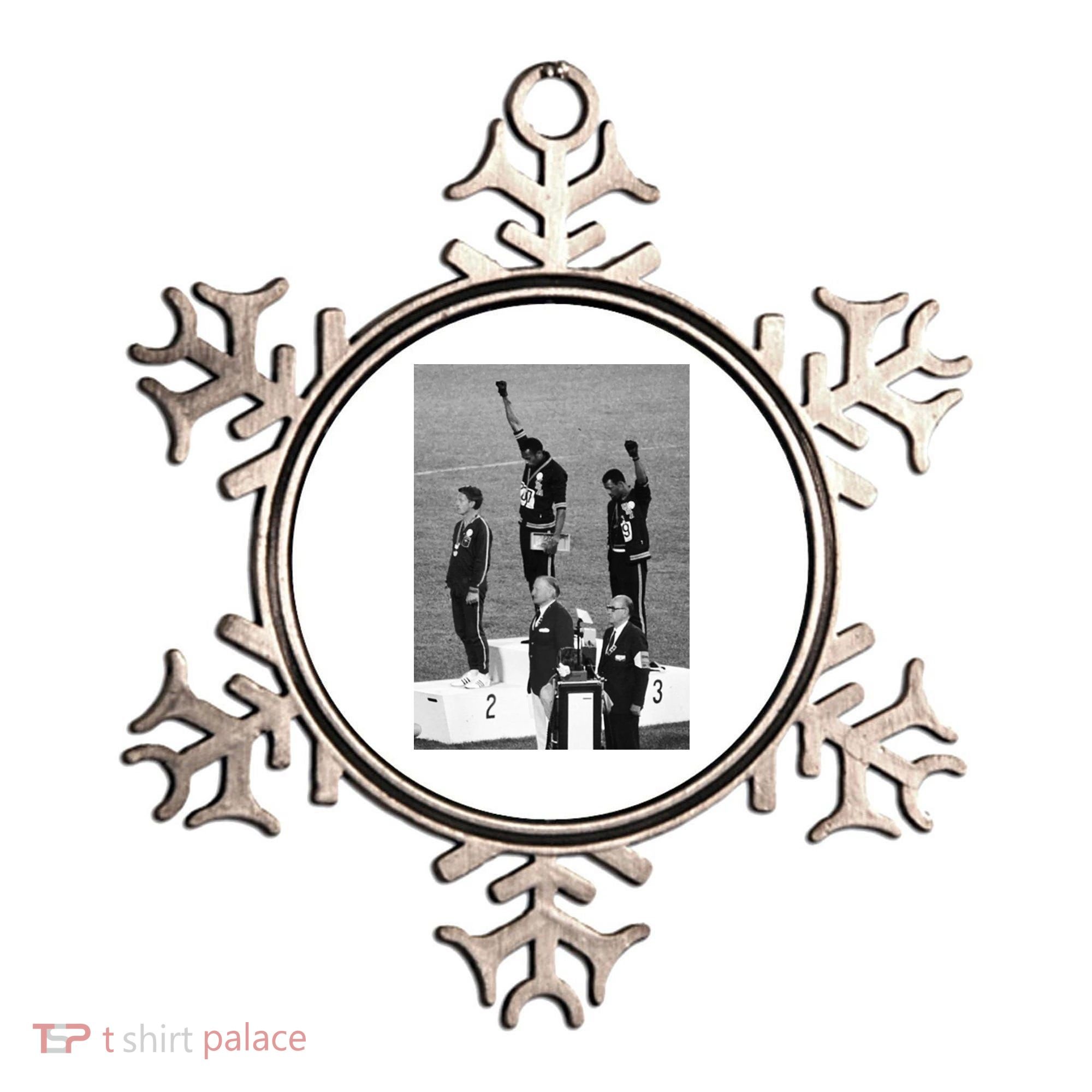 Black Power Black Fist 1968 Olympics Ornament