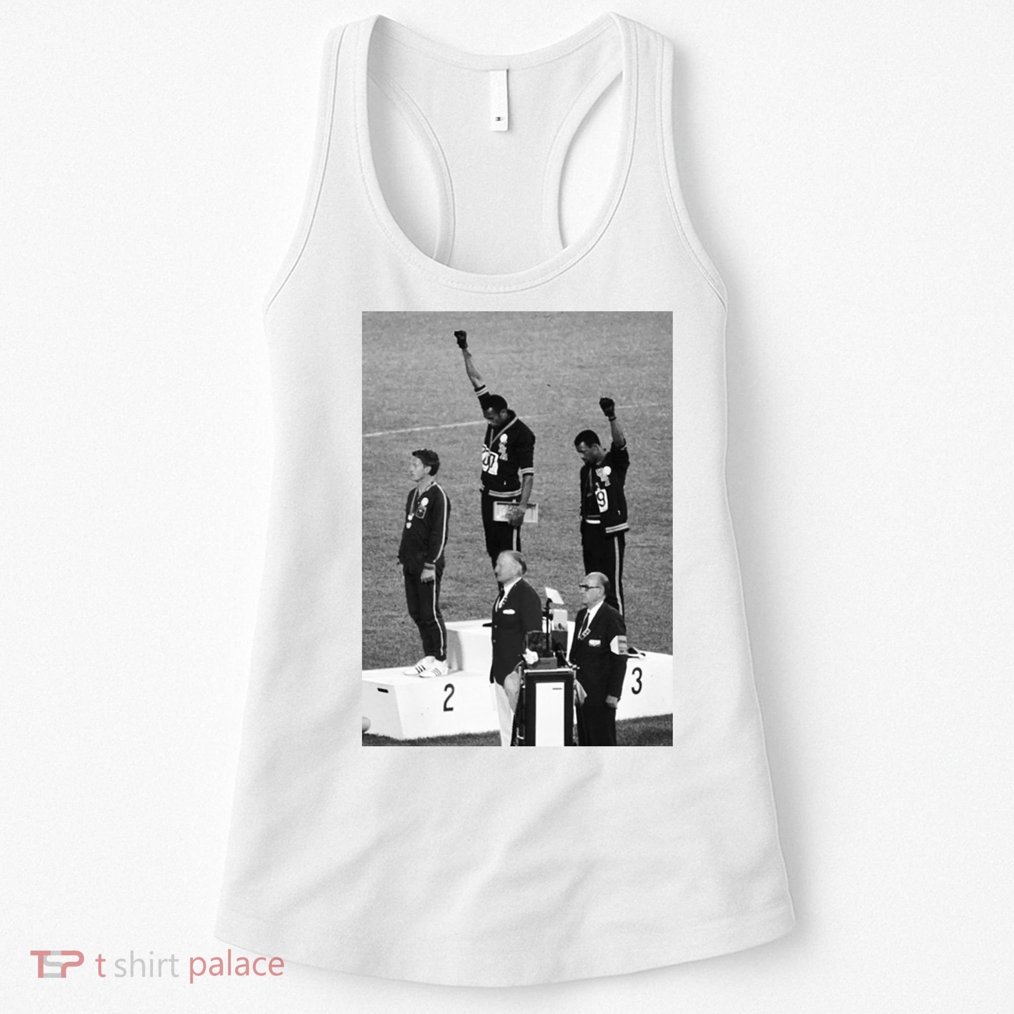 Black Power Black Fist 1968 Olympics Women's Tank Top