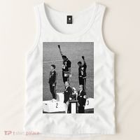 Black Power Black Fist 1968 Olympics Tank Top thumb 2