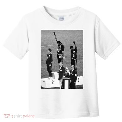 Black Power Black Fist 1968 Olympics Toddler T-Shirt