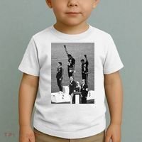 Black Power Black Fist 1968 Olympics Toddler T-Shirt thumb 2