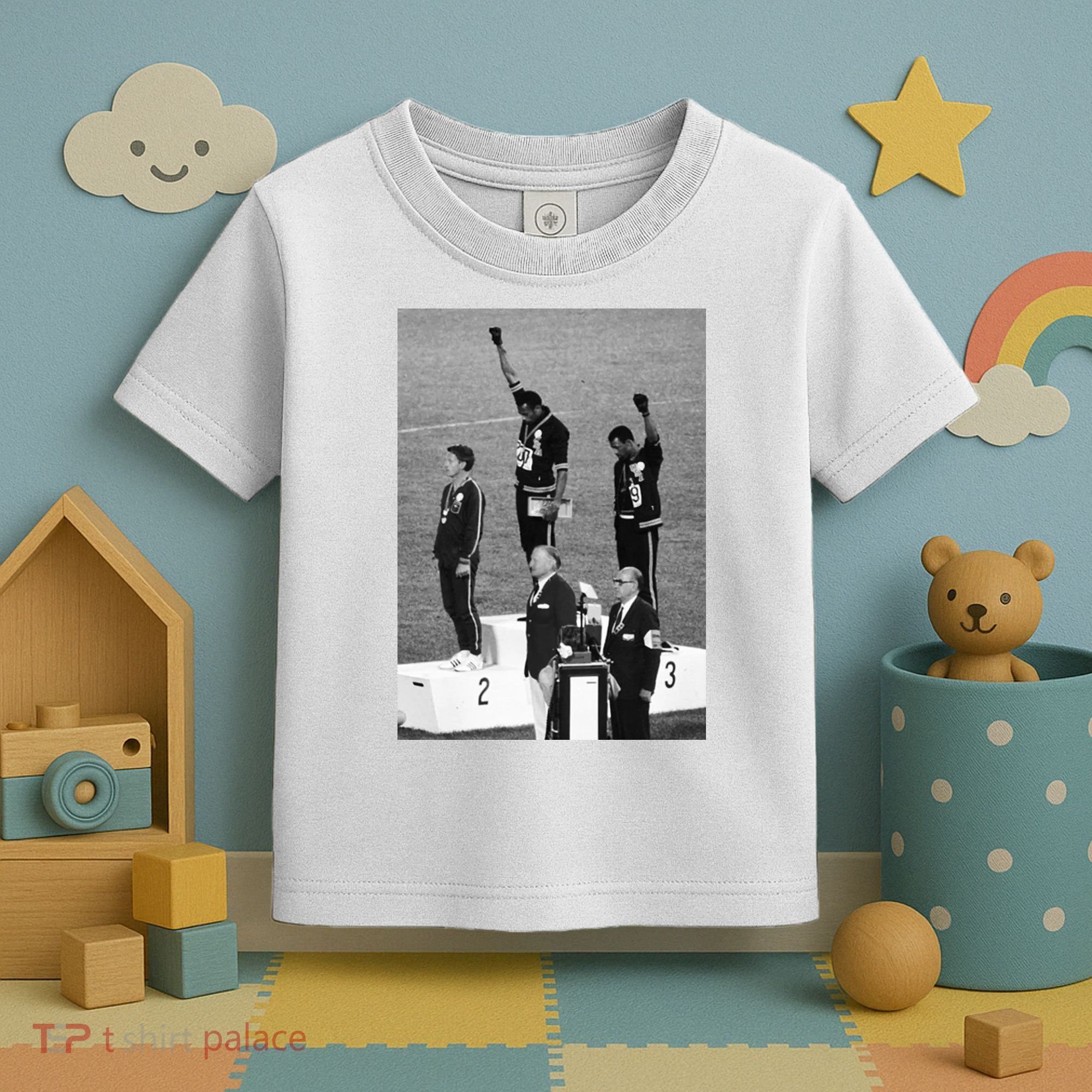 Black Power Black Fist 1968 Olympics Toddler T-Shirt