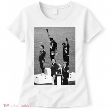 Black Power Black Fist 1968 Olympics Women's T-Shirt