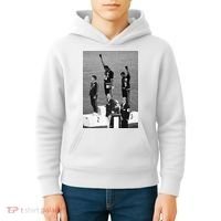 Black Power Black Fist 1968 Olympics Kids Hoodie thumb 4