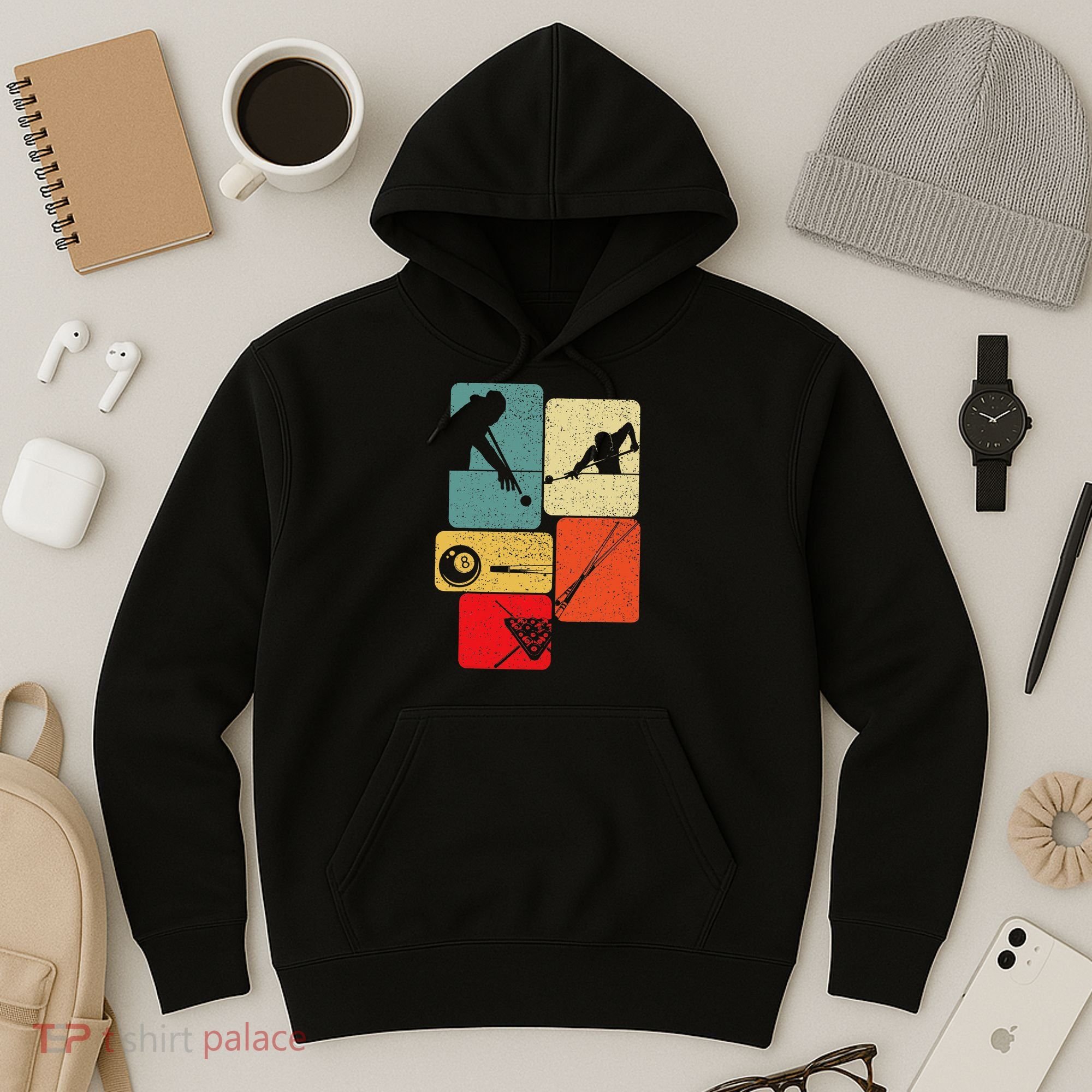 Billiard Pool Billard Snooker Hoodie