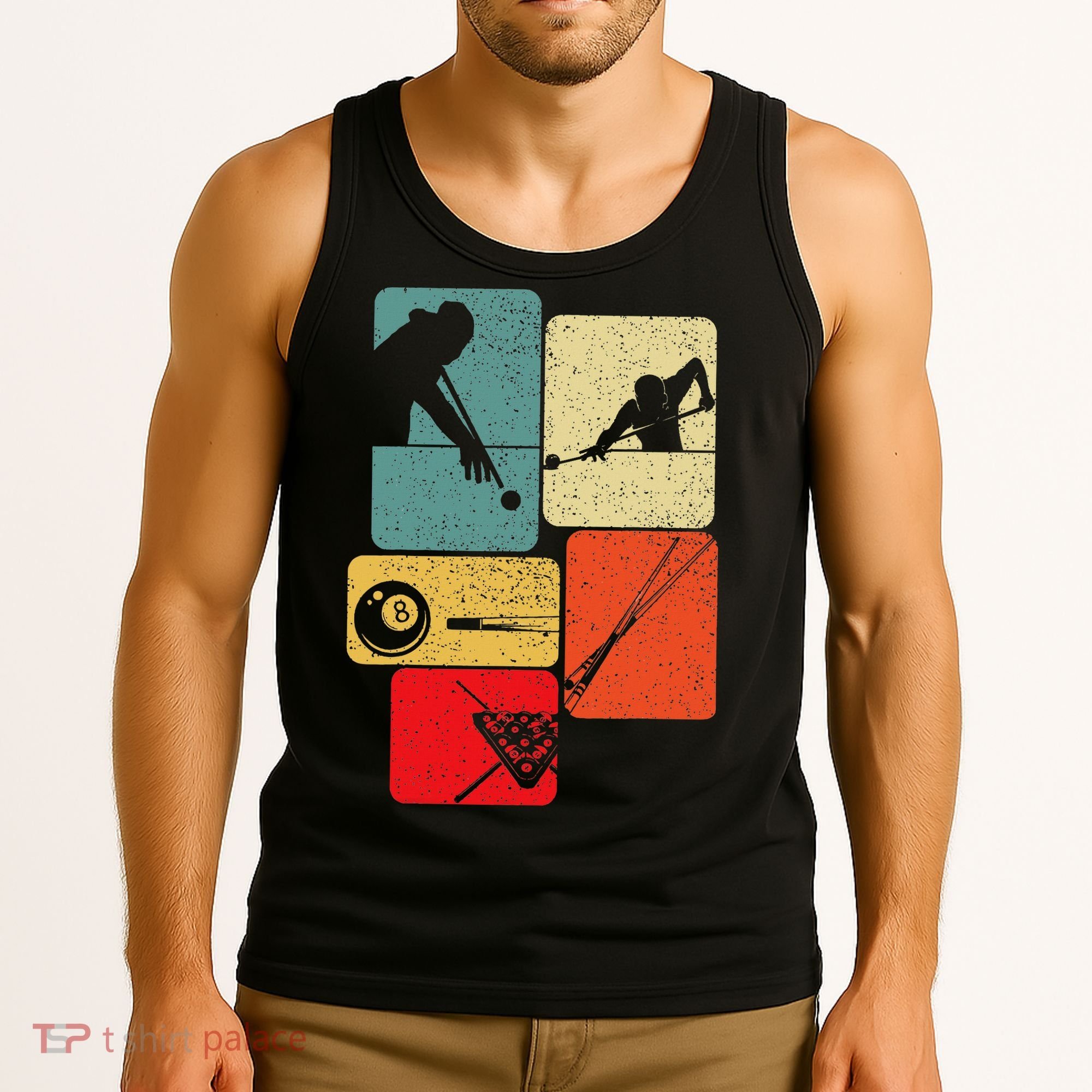 Billiard Pool Billard Snooker Tank Top