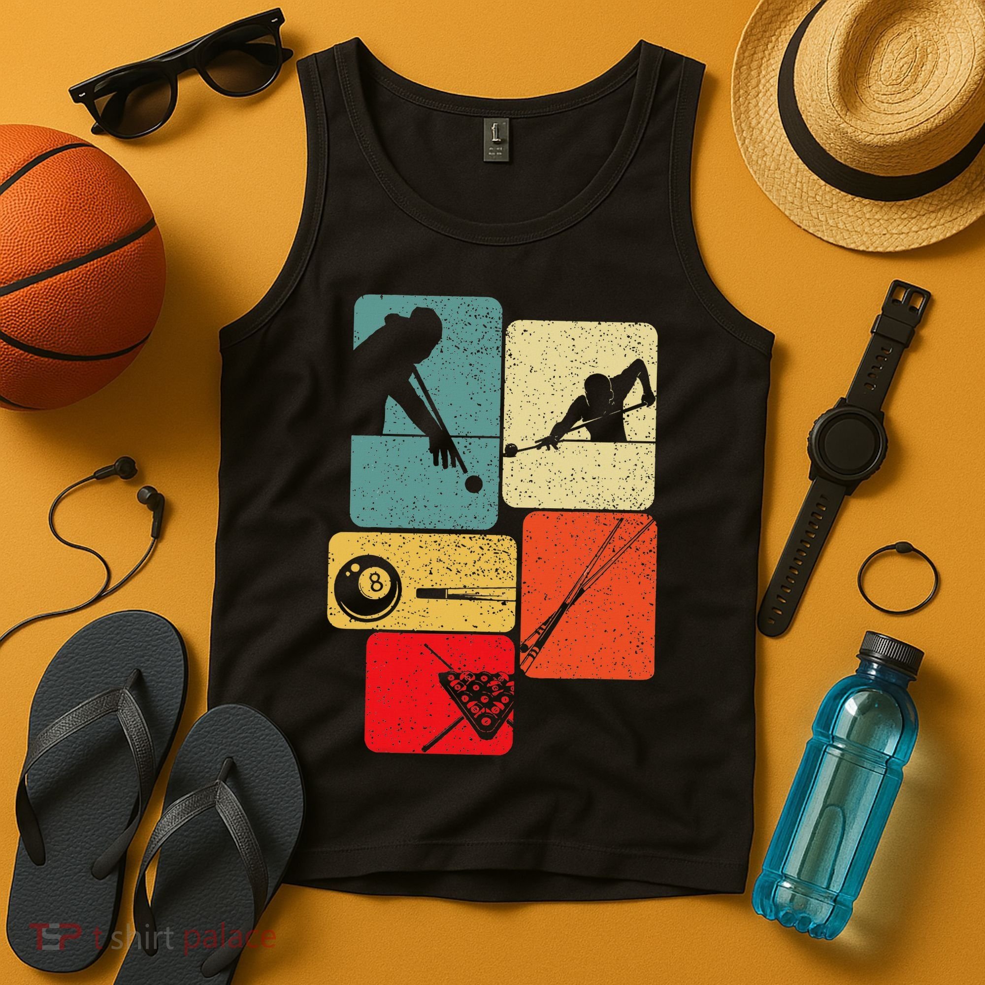 Billiard Pool Billard Snooker Tank Top