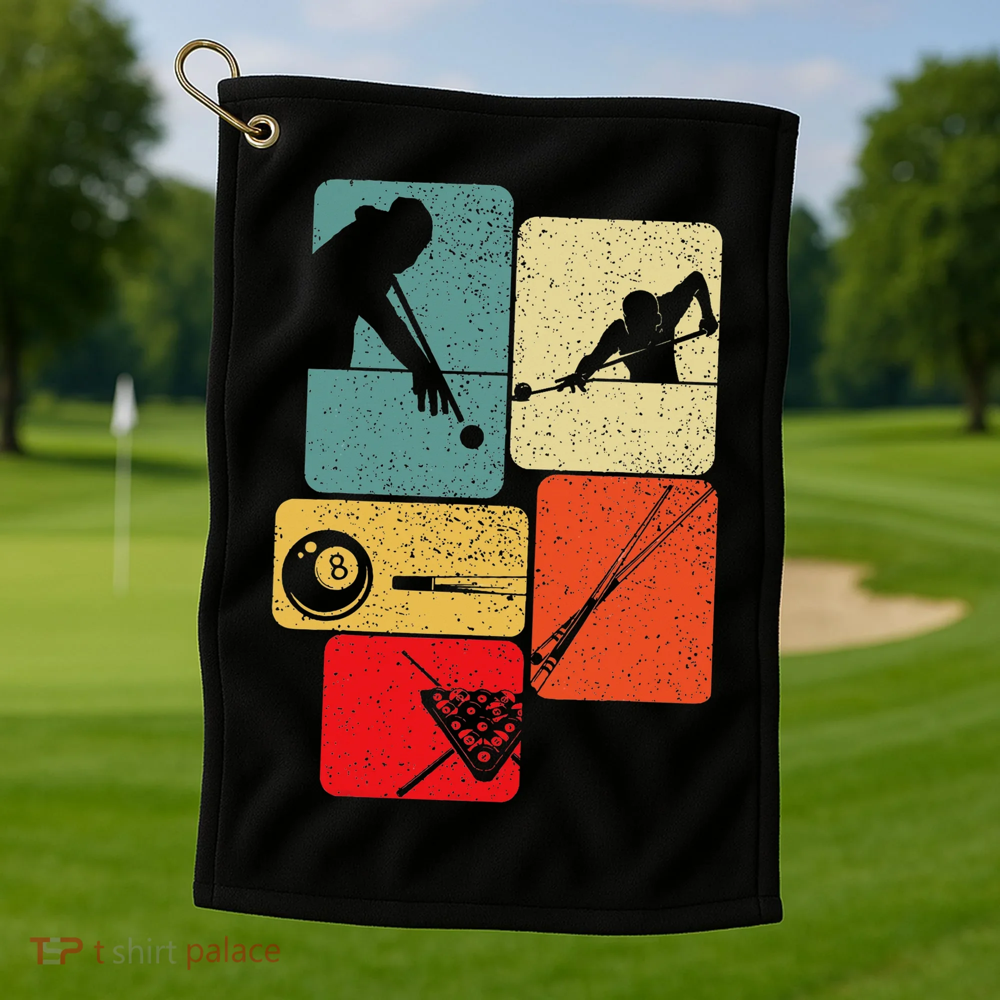 Billiard Pool Billard Snooker Golf Towel