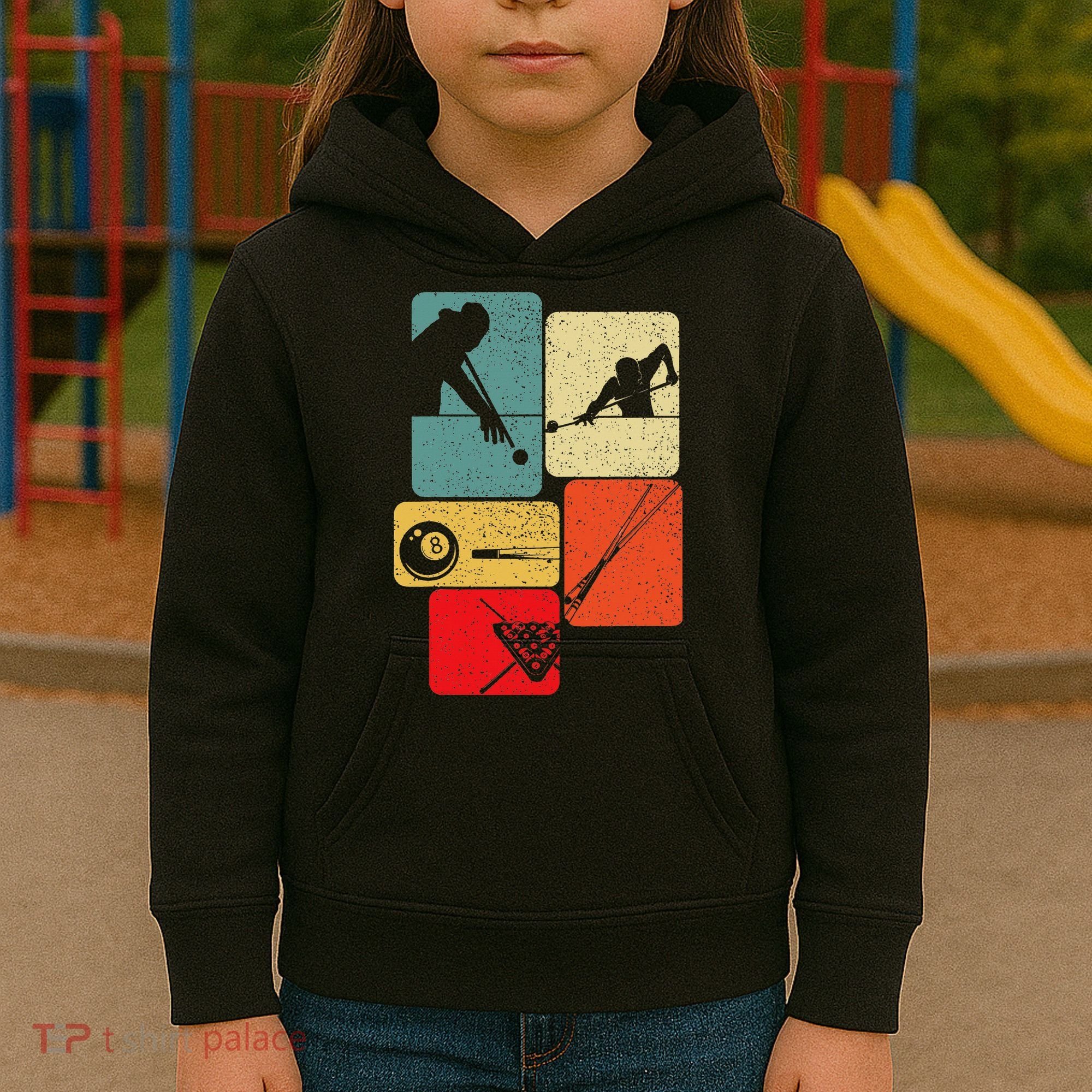 Billiard Pool Billard Snooker Kids Hoodie