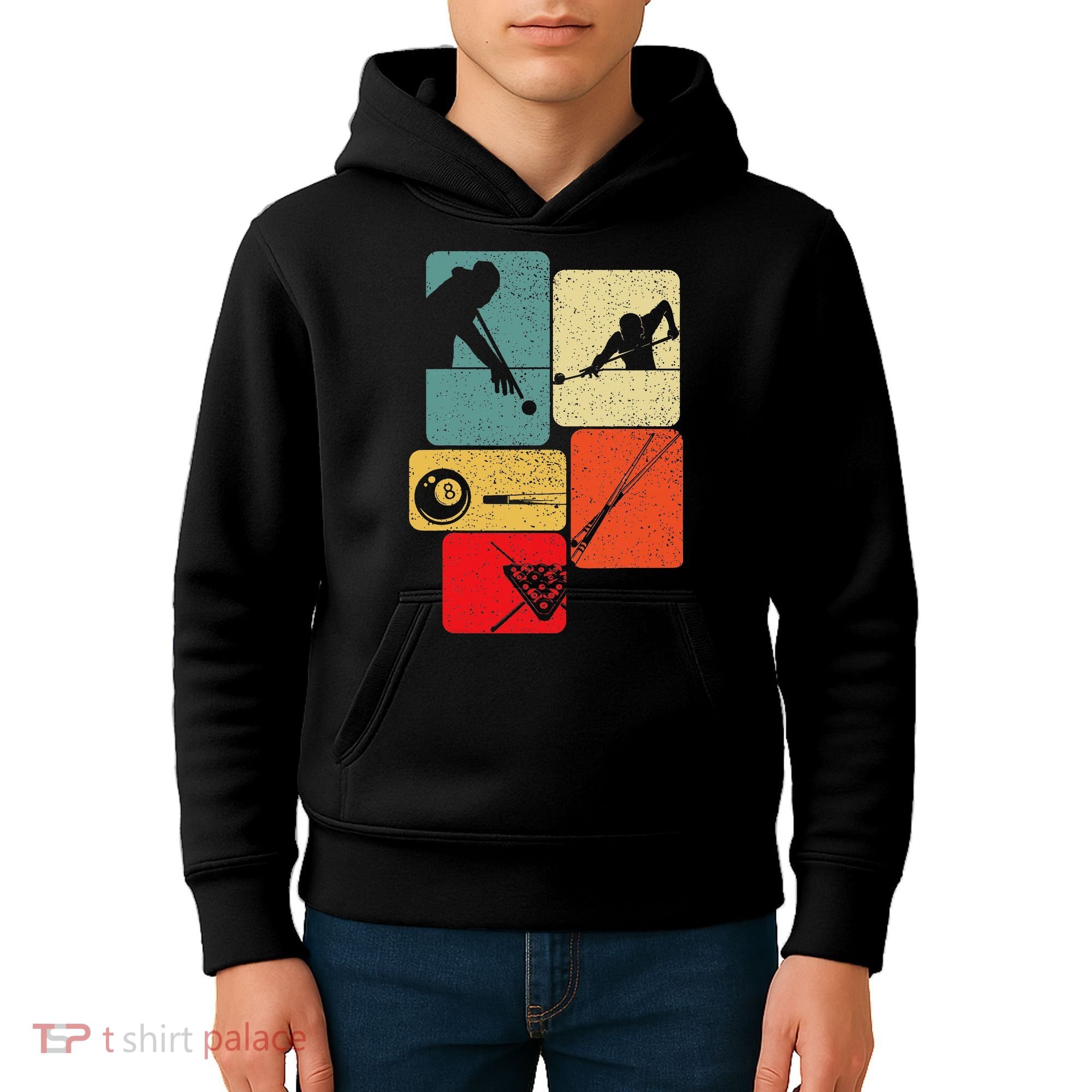 Billiard Pool Billard Snooker Kids Hoodie
