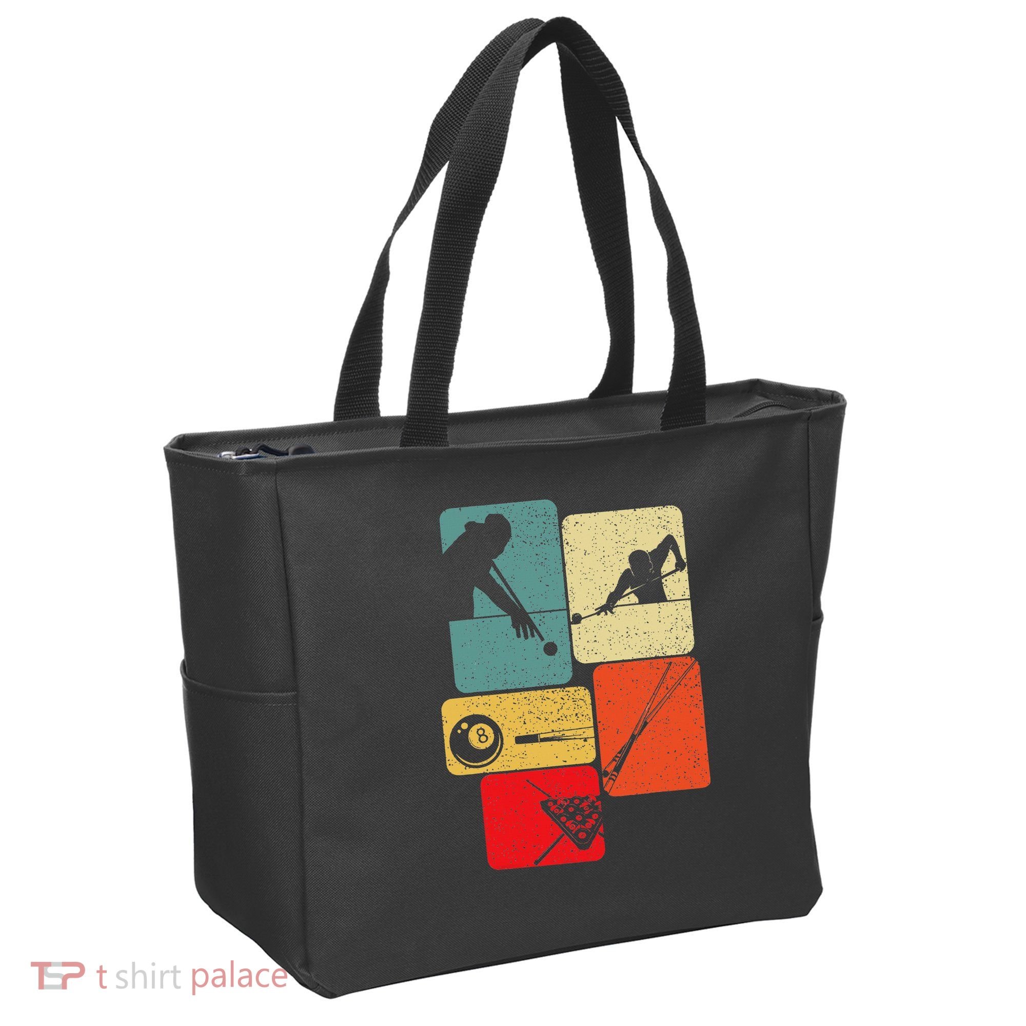Billiard Pool Billard Snooker Tote Bag