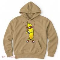 Banana Playing Baseball Fruit Lover Hoodie thumb 0