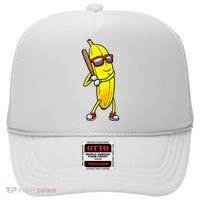 Banana Playing Baseball Fruit Lover Hat thumb 0